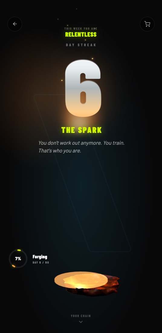 The Spark at 6 days
